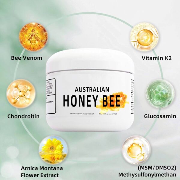 Australian Honey Bee Venom Pain And Bone Healing Cream