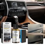 AutoGlow - Car Trim Restoration Crystal Coating + Applicator Sponge