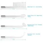 BLOOM BEAUTY High Frequency Skin Therapy wand 4 in 1