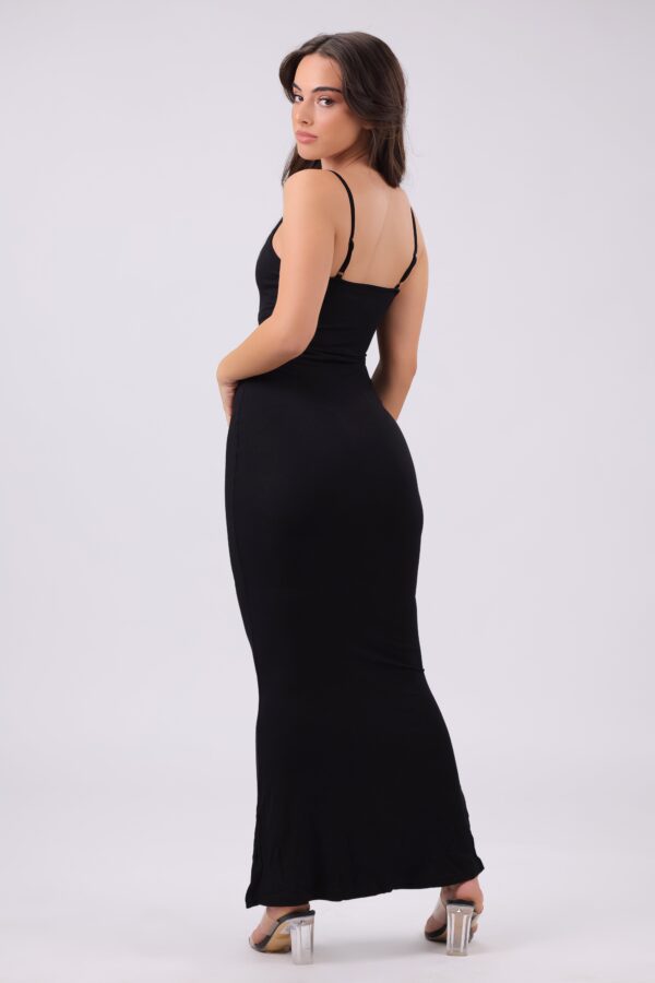 Built-In Shapewear Slip Maxi Dress