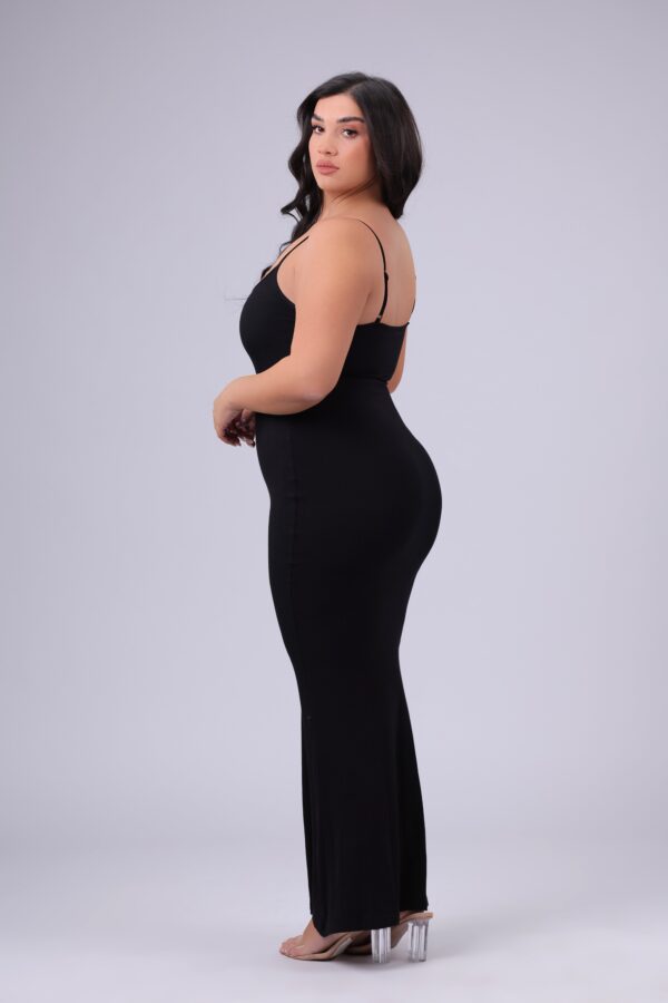 Built-In Shapewear Slip Maxi Dress