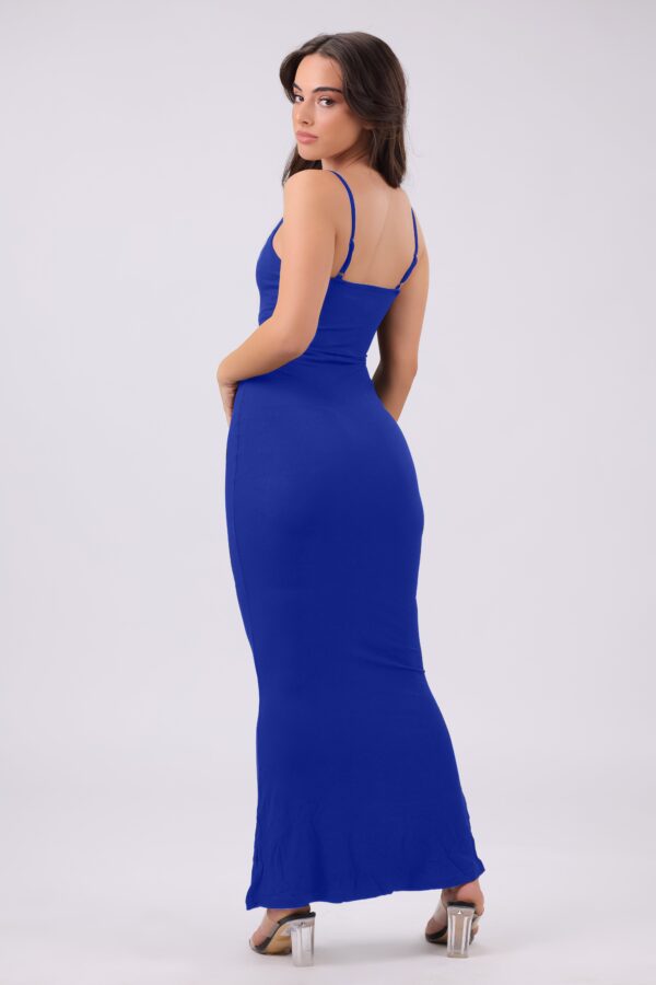 Built-In Shapewear Slip Maxi Dress