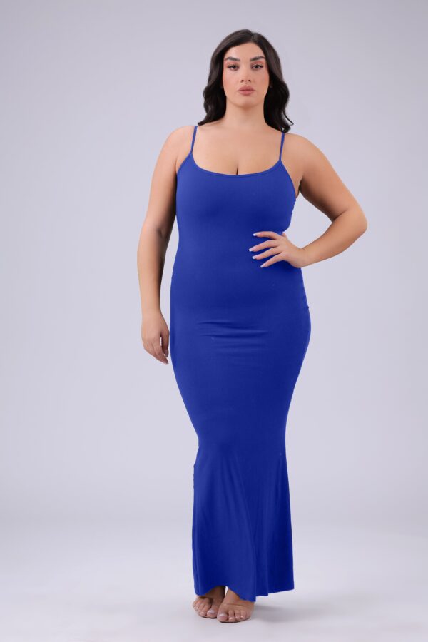 Built-In Shapewear Slip Maxi Dress