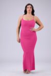 Built-In Shapewear Slip Maxi Dress