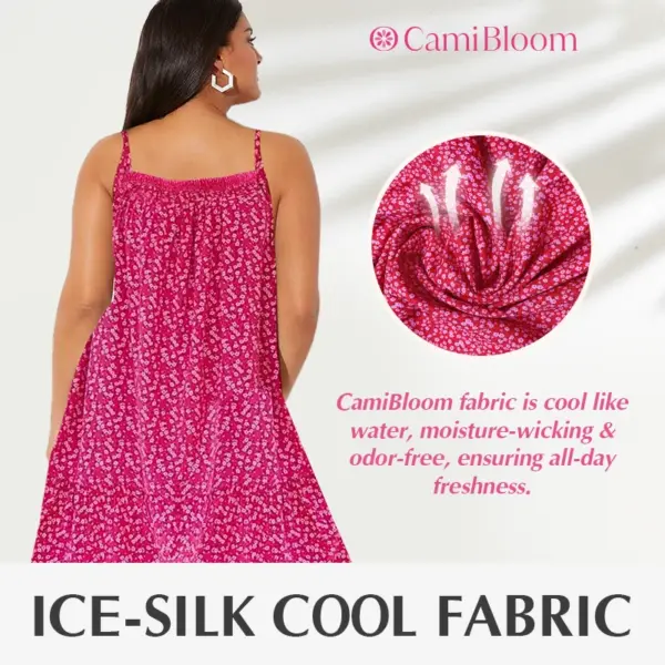 CamiBloom - Floral Unique Printed Camisole Dress