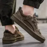 CAT UrbanStride Leather Sneakers