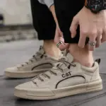 CAT UrbanStride Leather Sneakers