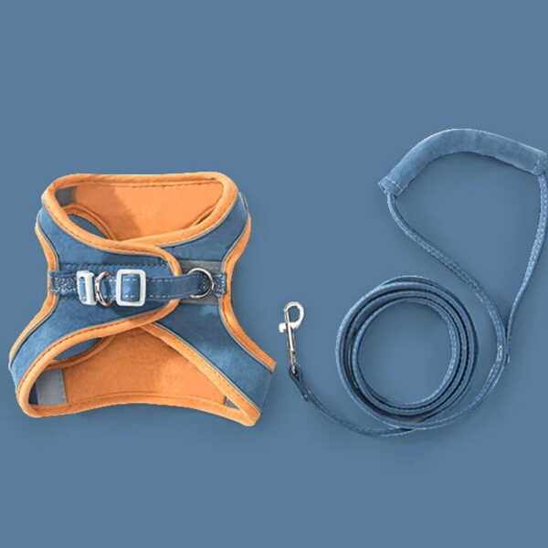 CHEST STRAP & TRACTION ROPE FOR CATS TO PREVENT BREAKING FREE