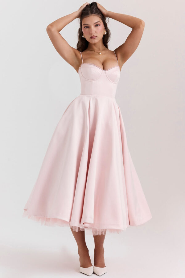 Cindi Tulle Midi Dress