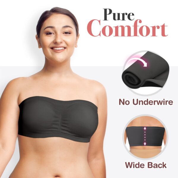 CloudyPlus - Pure Comfort Wireless Strapless Bra