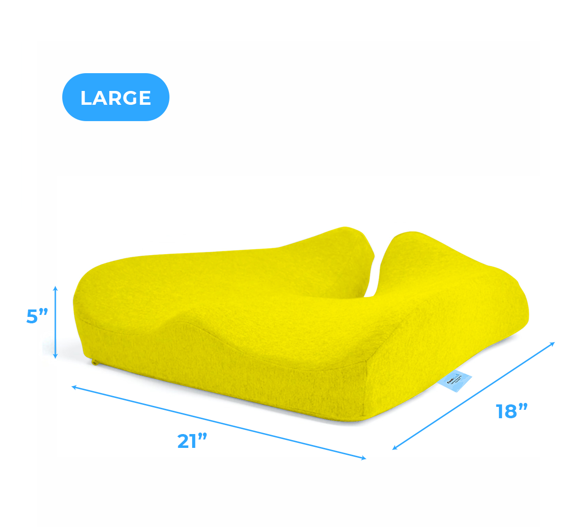 CushCloud Pressure Relief Seat Cushion