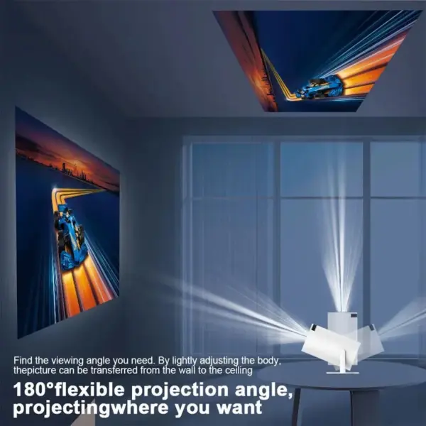 Dazzling LEDS Home Cinema Projector