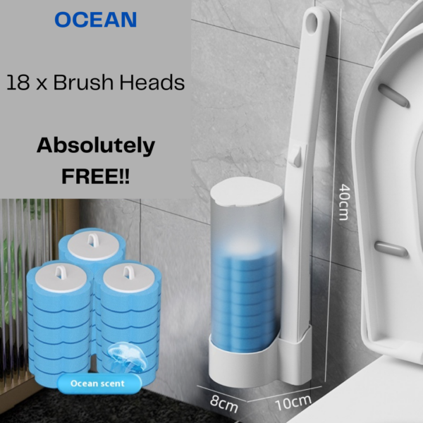 EcoBrush Disposable Toilet Cleaning Set