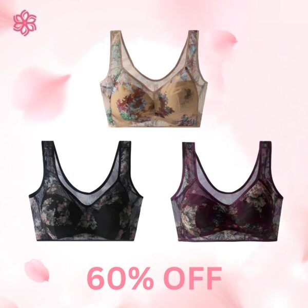 ElleBloom - Last day 80% OFF - Lace Buttonless Comfortable Bra