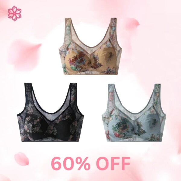 ElleBloom - Last day 80% OFF - Lace Buttonless Comfortable Bra