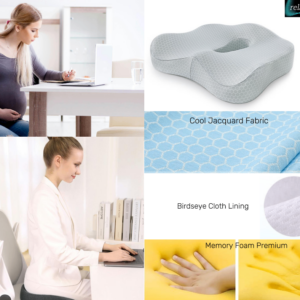 Ergonomic Memory Foam Chair Cushion