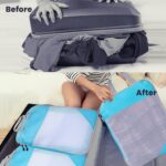 Expandable & Compression Packing Cubes - 6X Pcs