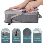 Expandable & Compression Packing Cubes - 6X Pcs