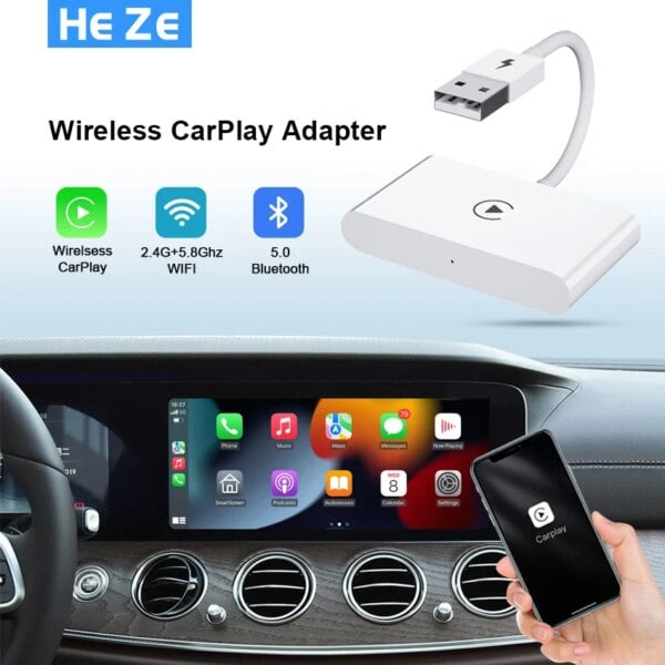 Ezy Tech Wireless Carplay Adapter