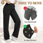 FlexiPants - Women's Casual High Waist Stretch Pants