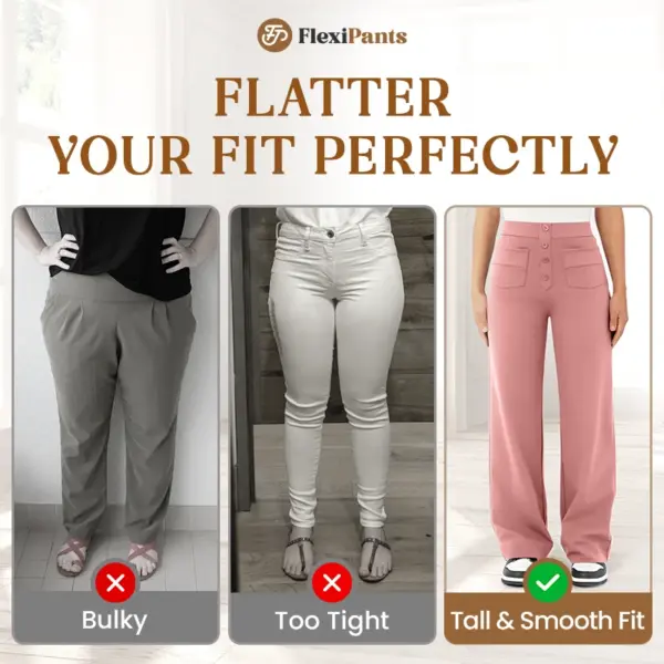 FlexiPants - Women’s Casual High Waist Stretch Pants