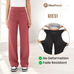 FlexiPants - Women's Casual High Waist Stretch Pants