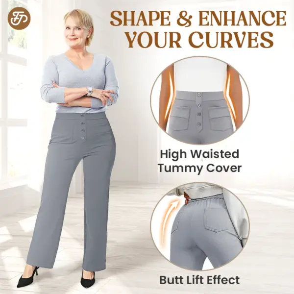 FlexiPants - Women’s Casual High Waist Stretch Pants