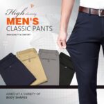 Fliwos Men's High Stretch Classic Pants (50% OFF)