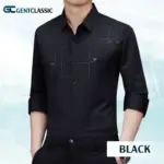 GentClassic - Men's Breathable Ice-Silk Stretch Shirt