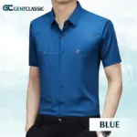 GentClassic - Men's Breathable Ice-Silk Stretch Shirt