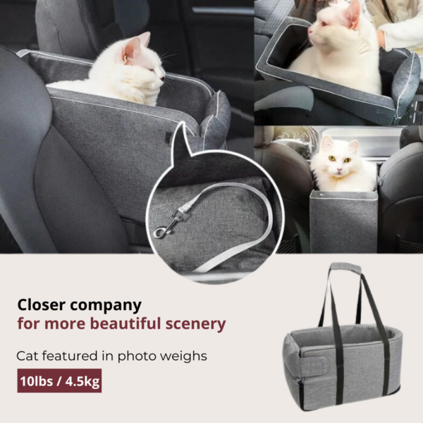 Gentle Paws Car Seat Cat Carrier