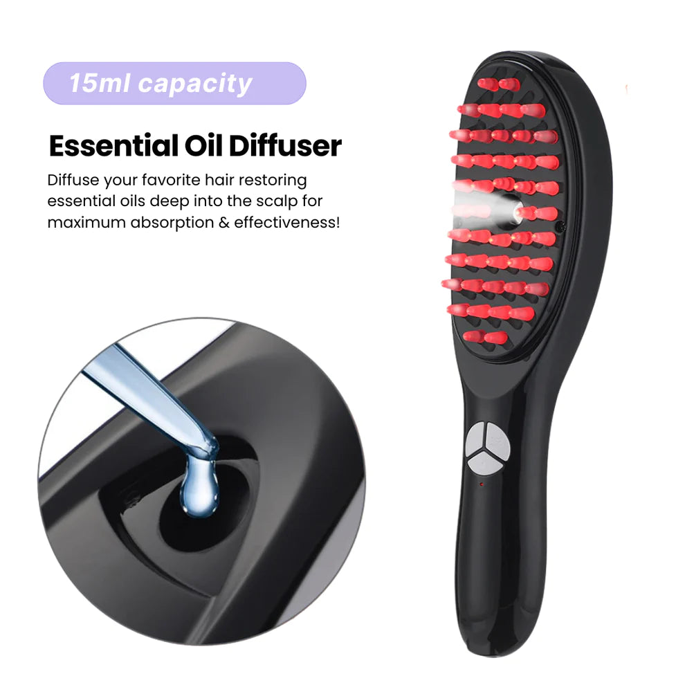 GlowBrush Onyx Hair Rejuvenator