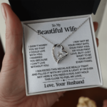 Heart Necklace - Beautiful Wife