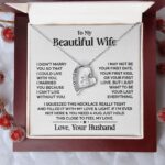 Heart Necklace - Beautiful Wife