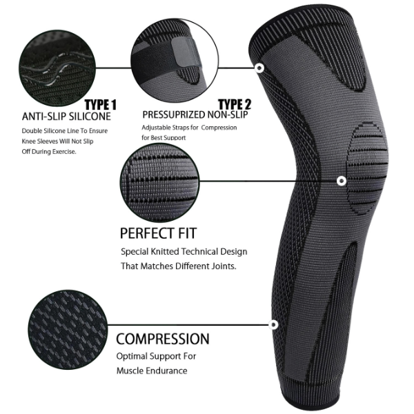 HeatFlex Knee Compression Sleeve