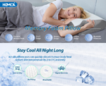 HOMCA Ergonomic Memory Foam Pillow