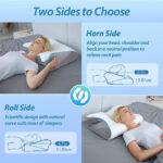 HOMCA Ergonomic Memory Foam Pillow