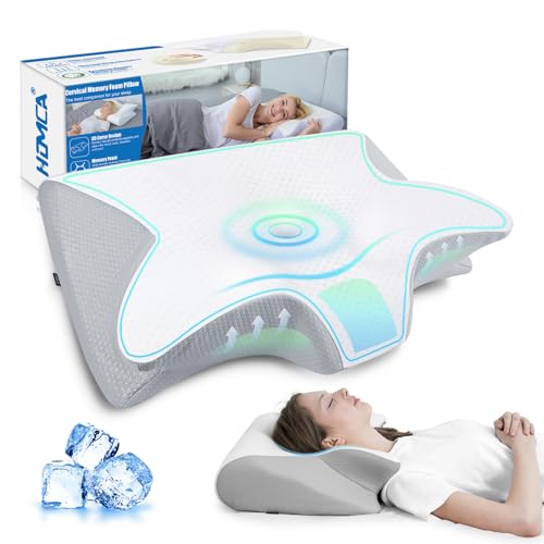 HOMCA Ergonomic Memory Foam Pillow