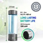 Hydrogen-Enriched Water Bottle for Enhanced Hydration