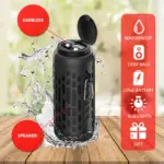 Jemcravo Waterproof Speaker with Earbuds