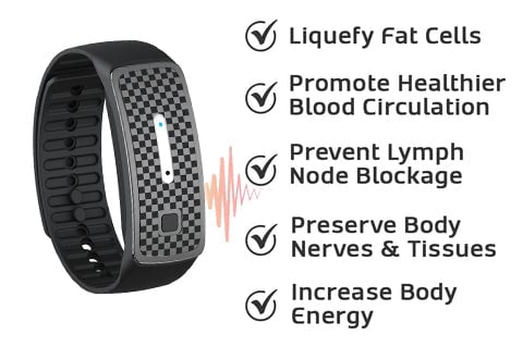 JOSFIT Ultrasonic Fat Blasting and Detoxing Wristband