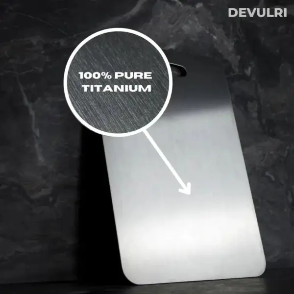 Amazyum 100% Pure Titanium Cutting Board