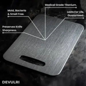 Katto – Pure Titanium Cutting Board