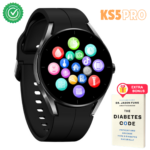 KS5 Pro - The Ultimate CGM Smartwatch with Laser Treatment