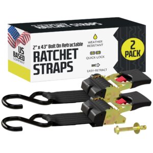 Last Day Promotion 70% OFF - Retractable Ratchet Straps