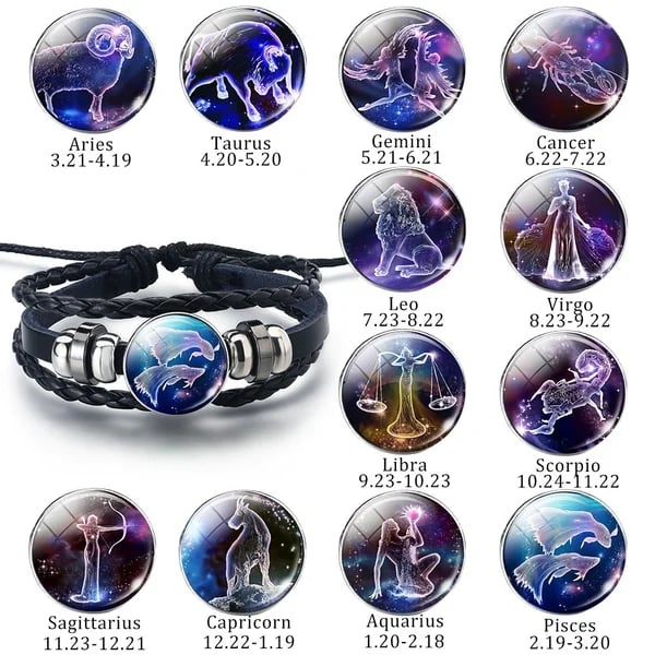 (LAST DAY SALE - 49%OFF) Spirit Bracelet - Unlock the power of your astrological sign