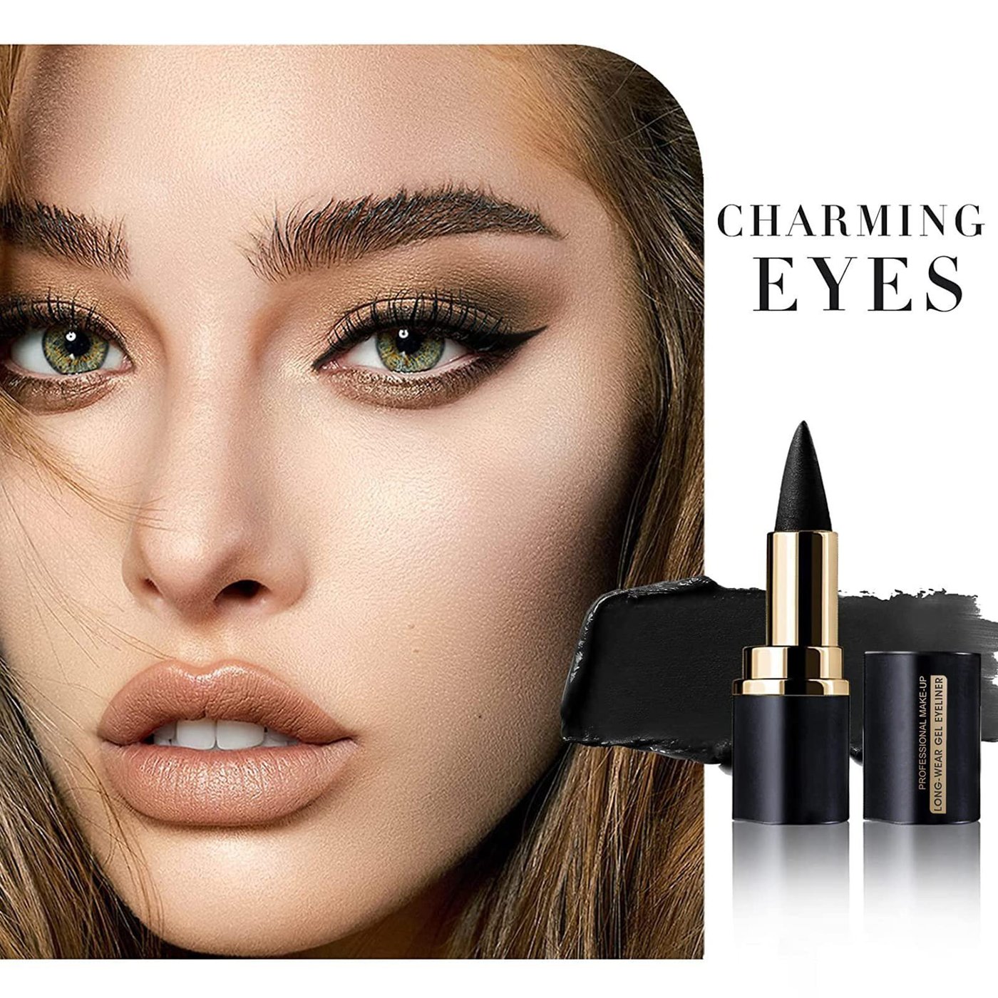 LAST DAY SALE 49% OFF - Natural Black Eyeliner Cream