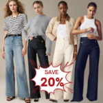 LAST DAY SALE OFF - Tummy Control Sailor Wide Leg Trouser - 2024 Best Selling Jeans