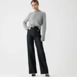 LAST DAY SALE OFF - Tummy Control Sailor Wide Leg Trouser - 2024 Best Selling Jeans