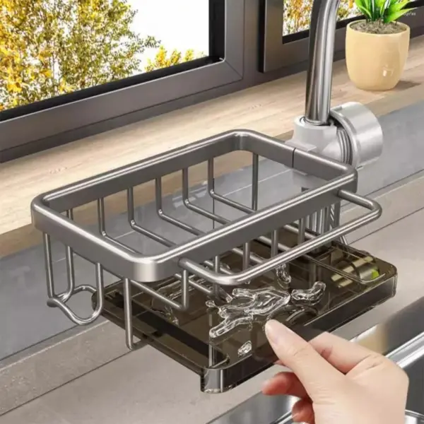 Last Day Sale Off 49% - Kitchen Sink Faucet Organizer